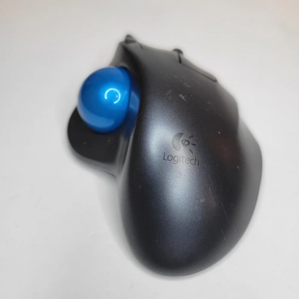Logitech M570 Wireless Trackball Mouse With Receiver Dongle